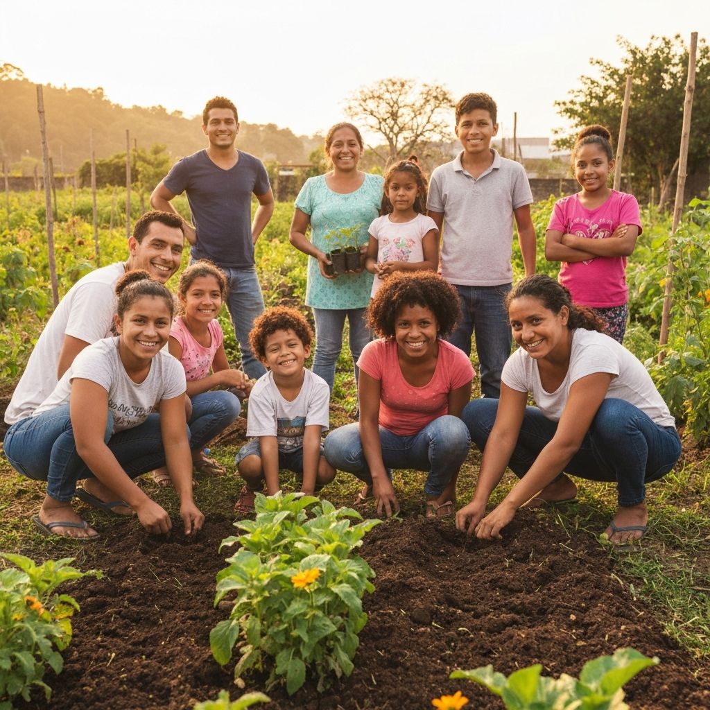 Venezuelan community volunteers
